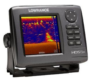 Lowrance HDS 5x, Generation 2 Fishfinder 5" LCD, with 83/200KHz Transducer, without Chartplotter / 000 10526 001  Marine Radar Systems  GPS & Navigation