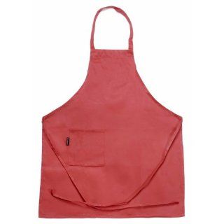 Chef Revival 601BAC RD Red Bib Apron with Side Pocket