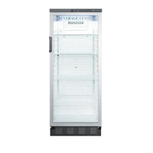 Summit Appliance Commercial 11.0 cu. ft. Glass Door All Refrigerator in White SCR1150