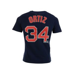 Boston Red Sox David Ortiz Majestic MLB Youth Official Player T Shirt