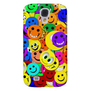 Smiley Face Collage 3G/3GS  Samsung Galaxy S4 Covers
