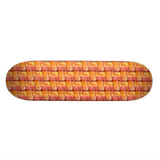 Crispy Bacon Weave Pattern Skateboard Decks