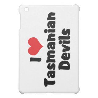 I Love Tasmanian Devils iPad Mini Cover