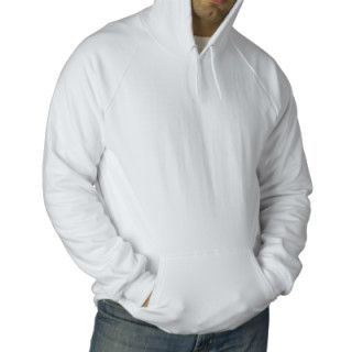 Men's AA Pullover Fleece Hoodie (White)