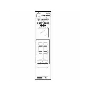 Bb 6X34 Kickplate   Door Kick Plates  