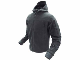 Condor Sierra Hooded Fleece Jacket   Black   XXXL   605 002 XXXL  Athletic Insulated Jackets  Sports & Outdoors