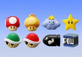 Super Mario Bros Mario Kart Mini Figure Set Of 8 Toys & Games