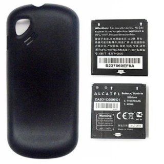 OEM Alcatel OT 606 606C Door Back Cover + OEM Battery CAB31C0000C1 ALC606 Sparq Cell Phones & Accessories