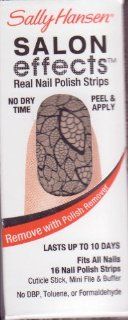 Sally Hansen Salon Effects   606 Antique Chic / Rock of Ages   Nail Polish Strips  Beauty