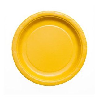7" Yellow Plates Toys & Games