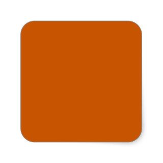 Solid Burnt Orange Background   Add Your Message Stickers