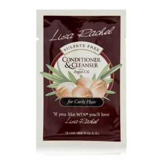 Lisa Rachel Sulfate Free Conditioner & Cleanser with Argan Oil 18ml/0.68oz   for Curly Hair  Standard Hair Conditioners  Beauty