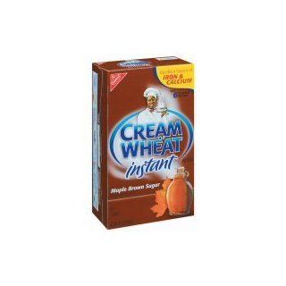 Cream Of Wheat, Maple Brown Sugar, Instant Hot Cereal, 12.5oz Box (Pack of 6)  Oatmeal Breakfast Cereals  Grocery & Gourmet Food