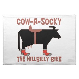 Cow A Socky Placemat