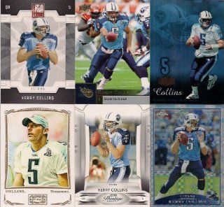 Tennessee Titans Lot of 6 Cards Kerry Collins 