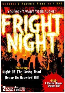 Fright Night Night of the Living Dead/House on Haunted Hill Duane Jones, Vincent Price, George A. Romero, William Castle Movies & TV