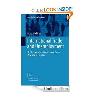 International Trade and Unemployment (Contributions to Economics) eBook Marco de Pinto Kindle Store
