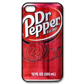 Dr Pepper Bottle Drink Personalized Iphone 4/4s Case Cell Phones & Accessories