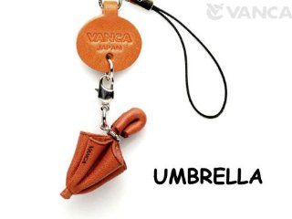 Umbrella Leather Goods mobile/Cellphone Charm VANCA CRAFT Collectible Uniqe Mascot Made in Japan Electronics