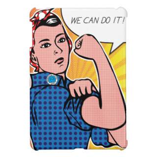 Rosie the Riveter We Can Do It Pop Art Dots Cover For The iPad Mini 