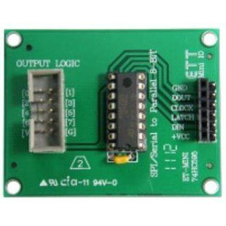 TTL IC 74HC595 Serial to Parallel Type Micro Controller Interface Board    Electronic Components