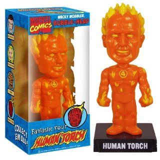 Fantastic 4 Human Torch Wacky Wobbler Toys & Games