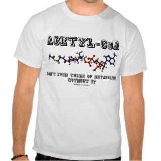 Acetyl CoA Don't Even Think Of Metabolism Without Shirts