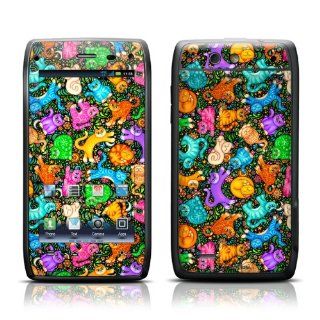 Sew Catty Design Protective Skin Decal Sticker for Motorola Droid 4 Cell Phone Cell Phones & Accessories