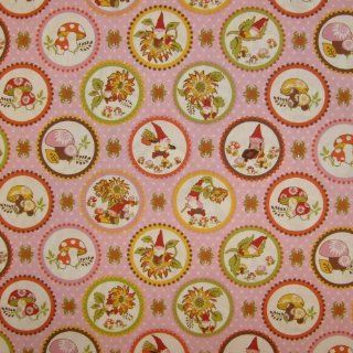 Quilting Better Gnomes & Gardens 2HDB 2 Pink Fabric