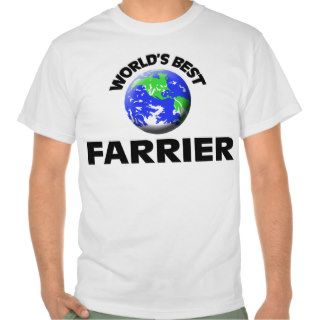 World's Best Farrier Tshirt