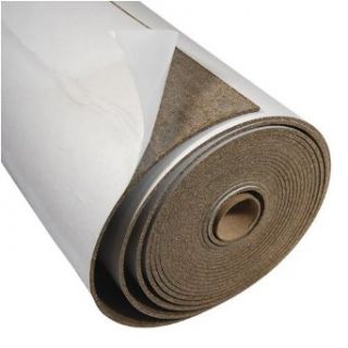 Cork And Rubber With Adhesive By The Foot 1/8" Thick X 48" Wide X 9' Rubber Raw Materials