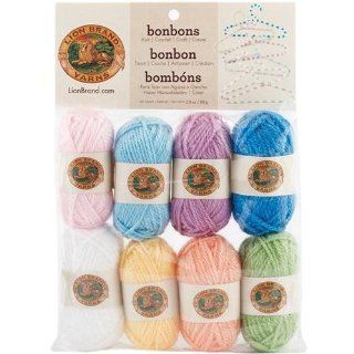 Lion Brand Yarn 601 620 Bonbons Yarn, Pastels