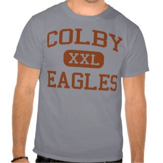 Colby   Eagles   Colby High School   Colby Kansas Tee Shirt