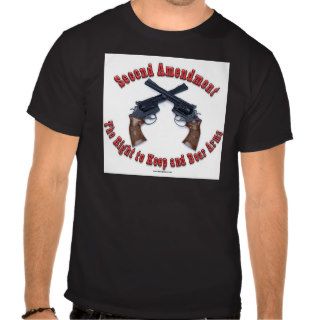Second Amendment   The right to bear arms T Shirt