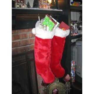 Plush Christmas Stocking Party Accessory (1 count) (1/Pkg) Kitchen & Dining