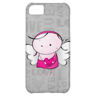 Cute Angel II iPhone 5C Cases
