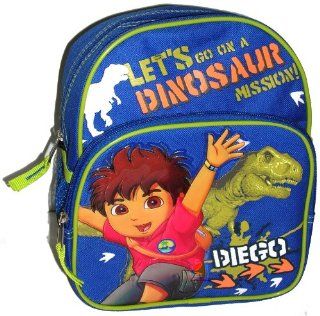 Go Diego Go Toddler Backpack 10 inch Dinosaur misson Toys & Games