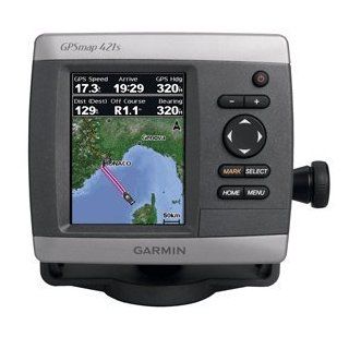 Garmin GPSMAP 421S GPS Chartplotter/Fishfinder Combo w/o Transducer  Boating Gps Units  GPS & Navigation