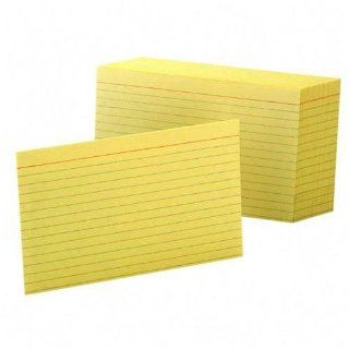 CARD, INDEX, RULED, 4X6, CAN  Index Card Files 