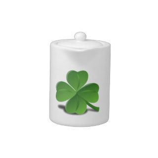 St. Patrick’s Day Shamrock Clover Teapot