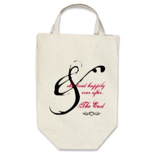 & She lived happily ever after tote bag