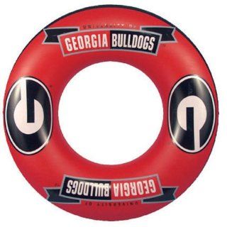 Georgia Bulldogs Inner Tube  Sports Fan Lawn And Garden Products  Sports & Outdoors