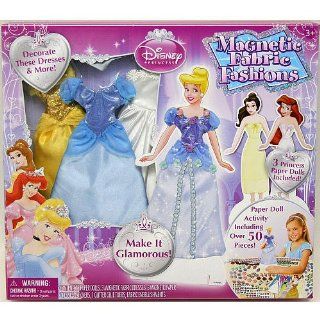 Disney Princess Magnetic Fabric Fashions Toys & Games