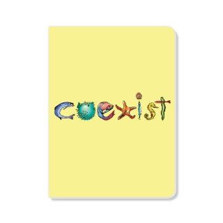 ECOeverywhere Coexist Journal, 160 Pages, 7.625 x 5.625 Inches, Multicolored (jr12199)  Hardcover Executive Notebooks 