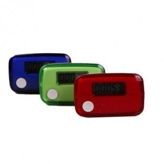 LCD Electronic Pedometer Single Function Walking Steps Counter 