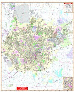 2009 San Antonio, TX (City Wall Maps) Universal Map 9780762542802 Books