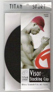 Titan Sport Visor Stocking Cap, Black  Sporting Goods  Sports & Outdoors