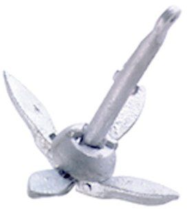FOLDING GRAPNEL ANCHOR 9 pounds  Boating Anchors  Sports & Outdoors