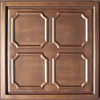 Alfa Bronze Chocolate (24x24" Pvc) Ceiling Tile   Decorative Tiles