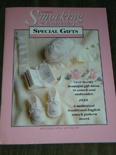 Australian smocking and embroidery special gifts Margie Bauer 9780646121451 Books